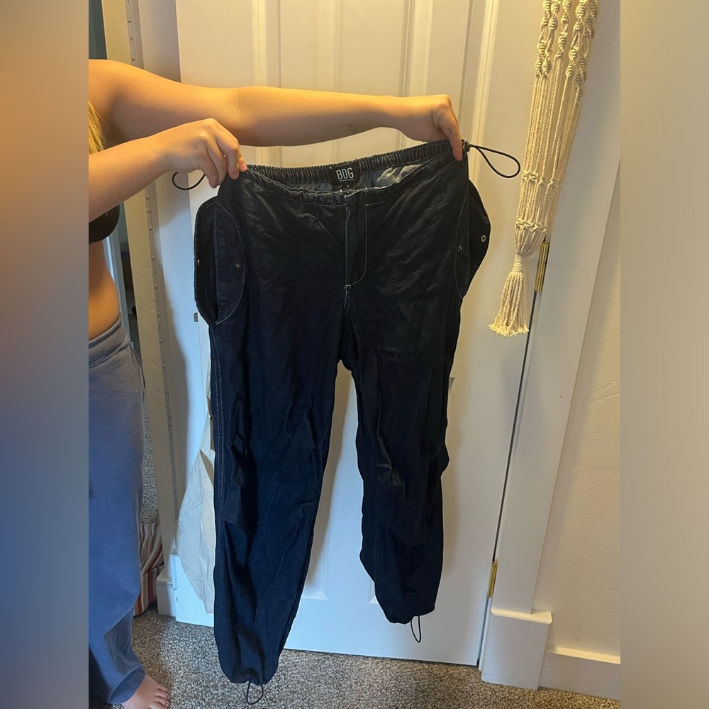 Dark Wash Cargo jeans